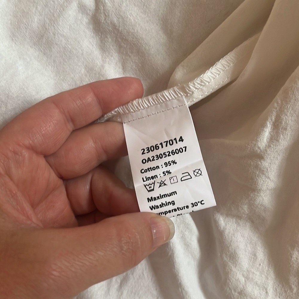 Nwt Commense Button Down Blouse- L - image 5